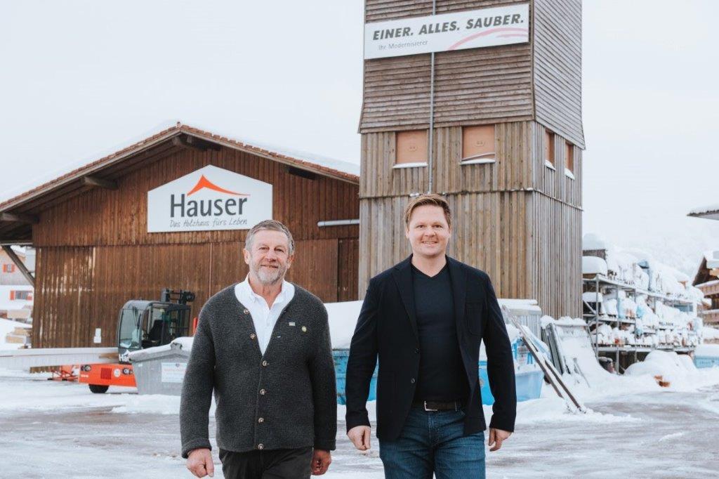 Wilhelm Hauser überlässt seit 2018 seinem Sohn, Florian Hauser die Firma